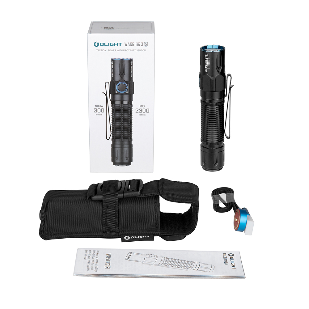 Olight 워리어 3S 듀얼 스위치 스마트 거리센서 택티컬 랜턴 7