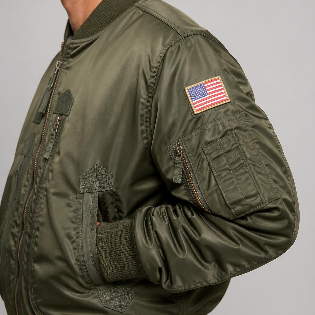 726 GEAR NAVAL 공군 파일럿 자켓 1