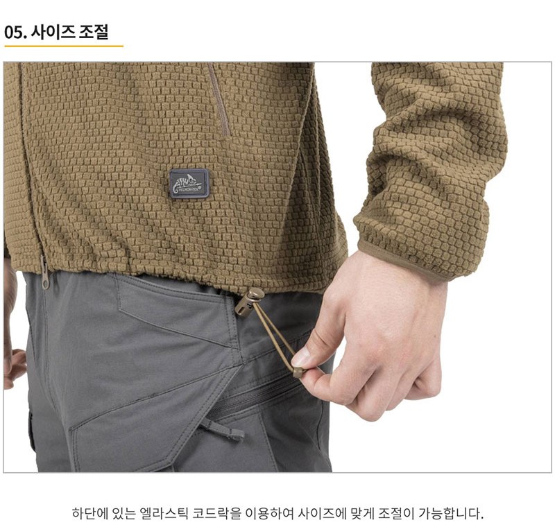 헬리콘텍스 알파 후디 플리스 자켓 쉐도우 그레이 15