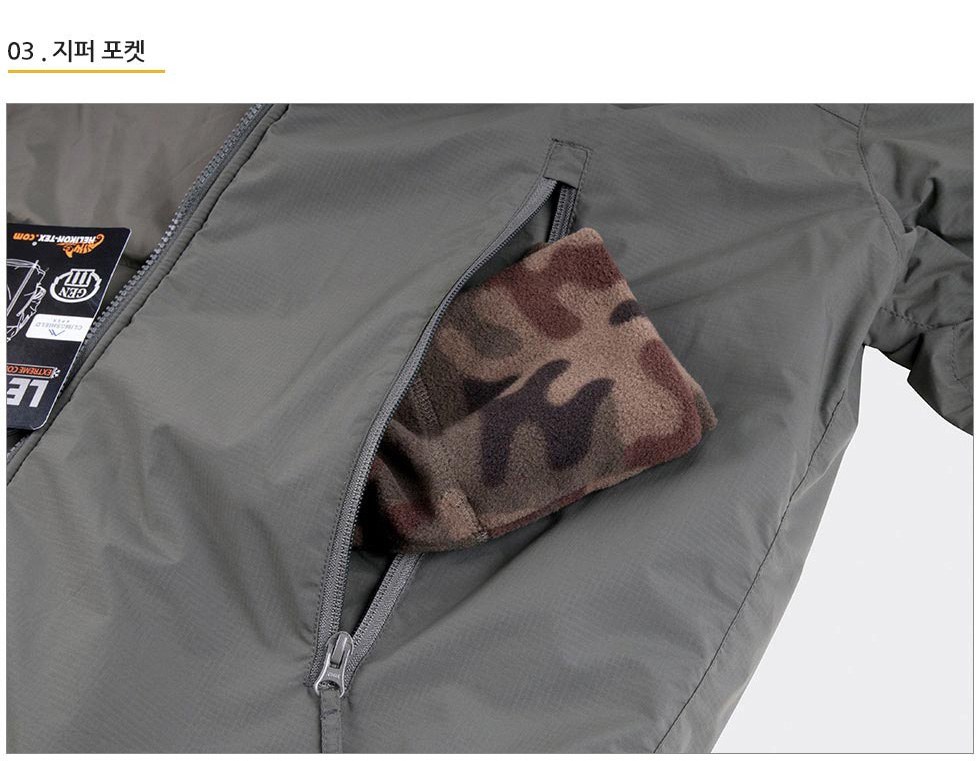 헬리콘텍스 레벨 7 윈터 자켓 알파 그린 13