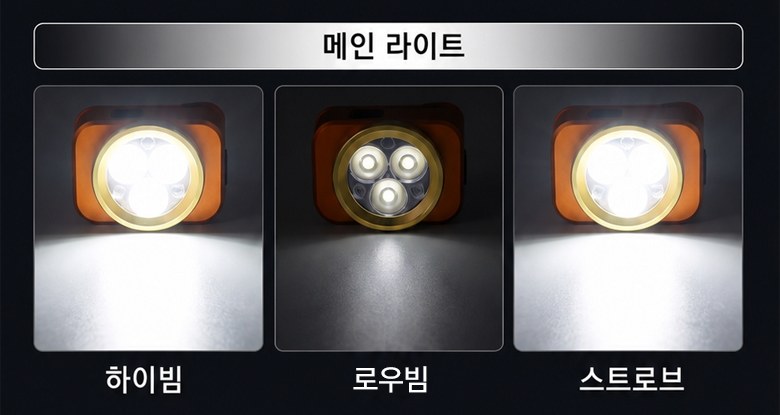 택티컬 EDC 클립 랜턴 H30 20