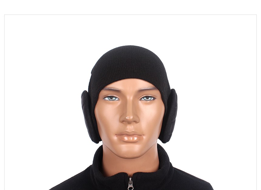 군화와고무신 접이식 청음 귀마개 검정