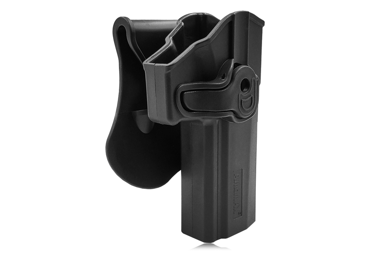 아모맥스 M17/P320 풀사이즈 택티컬 홀스터 블랙