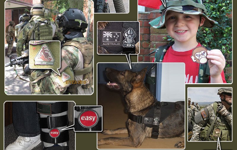 밀스펙 몽키 EMT 스타 PVC 스와트 패치