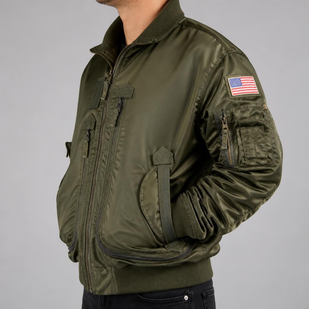 726 GEAR NAVAL 공군 파일럿 자켓 2번째 이미지
