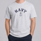밀리브로 해군 NAVY Anchor Crack 오버핏 반팔 티셔츠