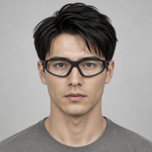가토즈 레버넌트 검정 프레임 검정 로고 변색 렌즈 선글라스
