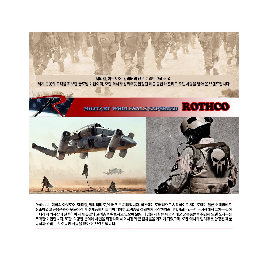 로스코 밀리터리 빈티지 캔버스 테크 가방 OD 10번째 이미지
