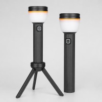 포스트엑스 2 in 1 LED 캠핑 플래시라이트 랜턴 블랙